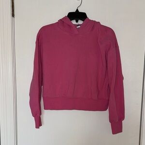 Old navy-Pink cropped Women's Hoodie-size medium